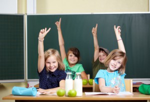 Schüler melden sich